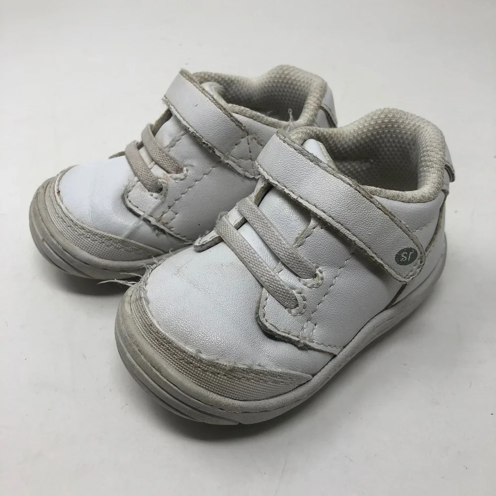 Stride Rite Shoes Bundle Unisex Multi Baby White SRT Elliot Emilia Taye 3-5